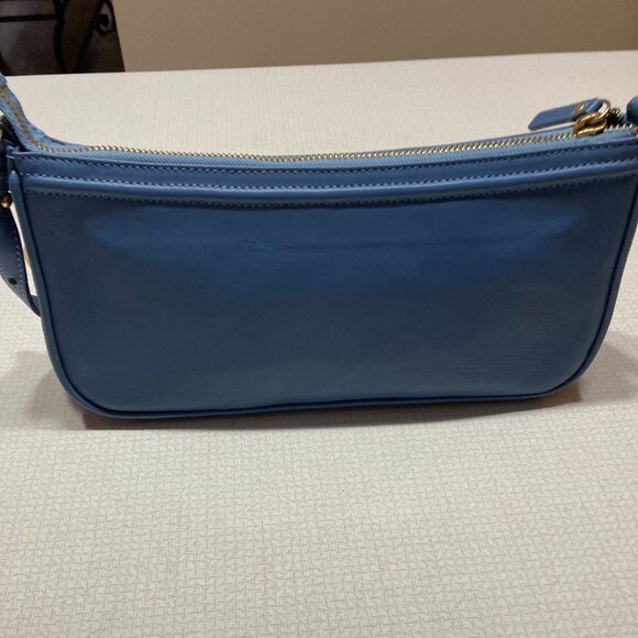 Final Price New Blue Brahmin Smooth Leather Shoulder bag - Picture 3 of 9